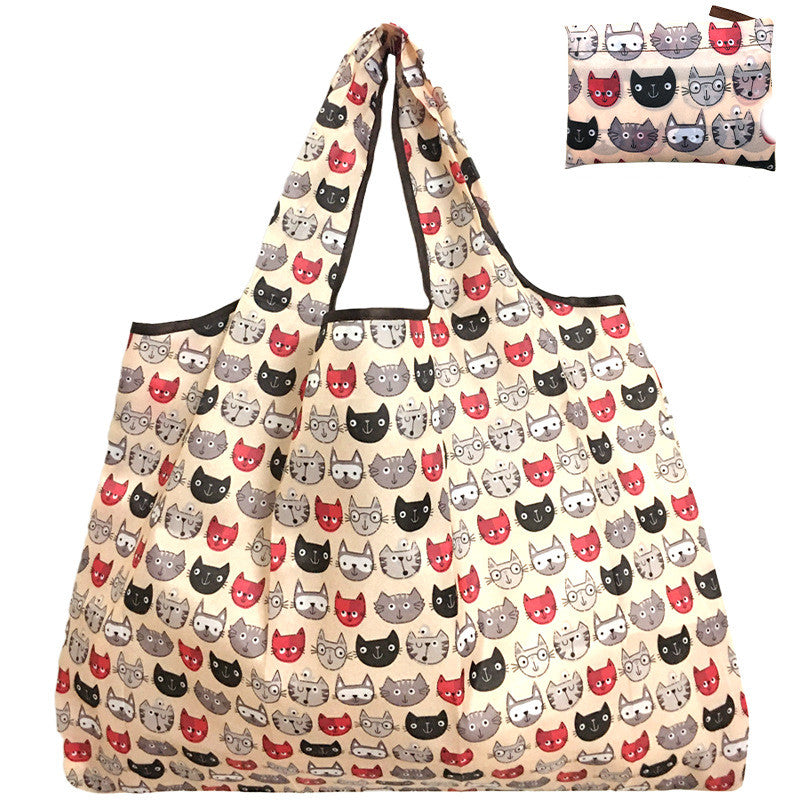 Convenient Foldable Eco-Friendly Shopping Tote Bag