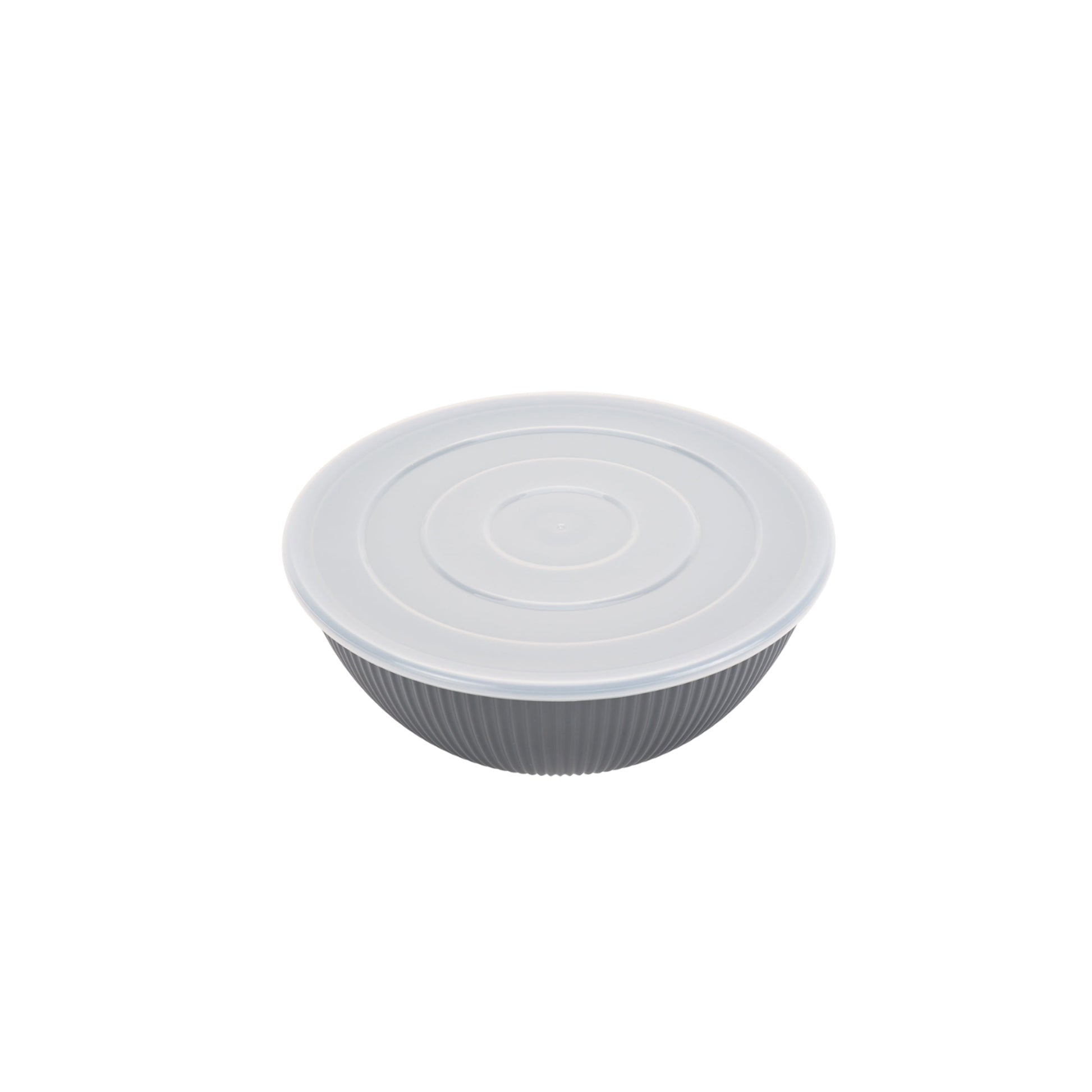 - Black 4-Piece Eco-Friendly Recycled Plastic Serve Bowl Set