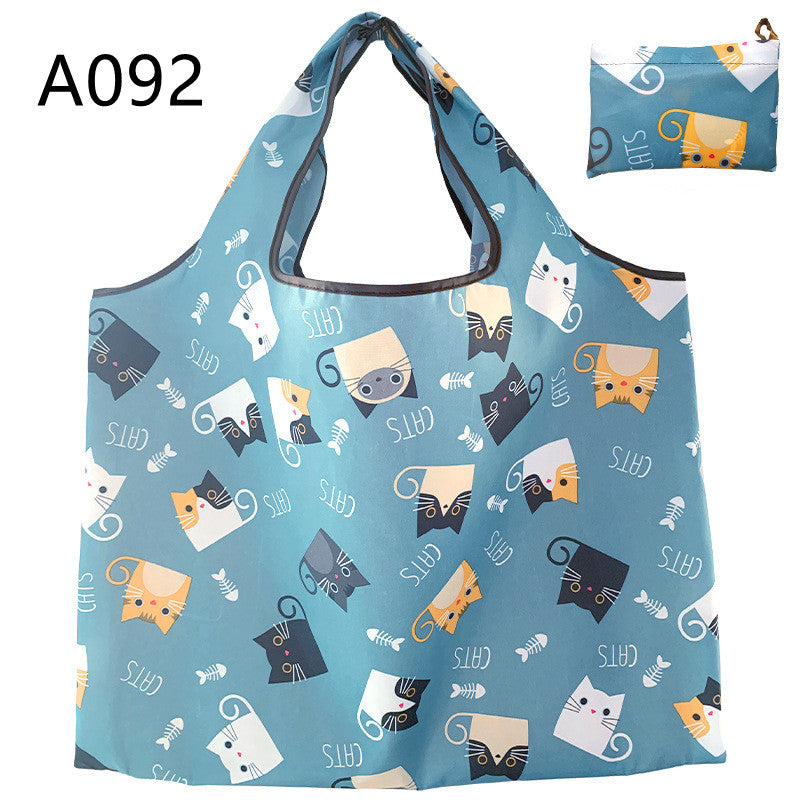 Convenient Foldable Eco-Friendly Shopping Tote Bag