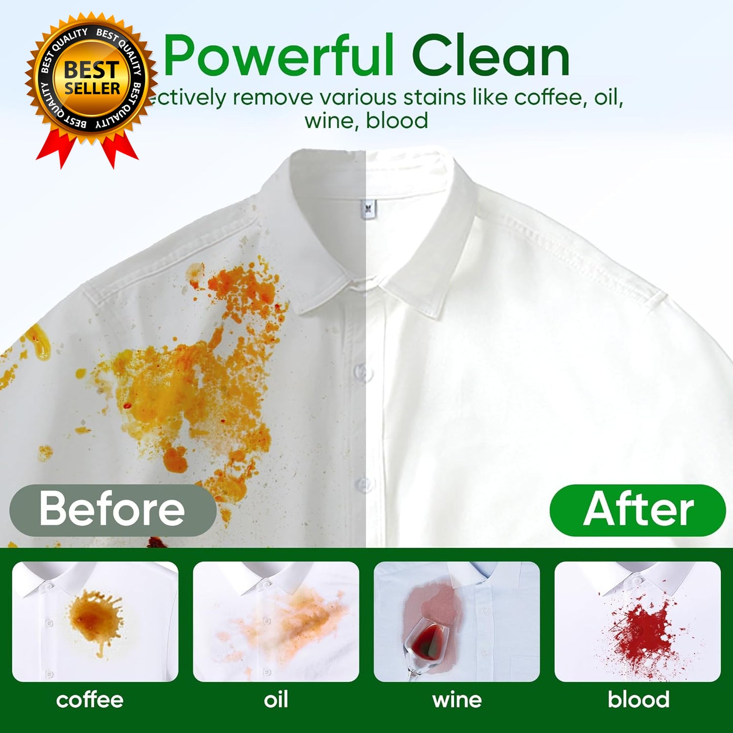 Travel Laundry Detergent Sheets 300 Loads Eco-Friendly Washing Detergent Sheets